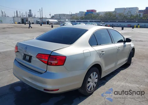 2015 Volkswagen Jetta S z USA, uszkodzony, nr VIN 3VW2K7AJ3FM410572